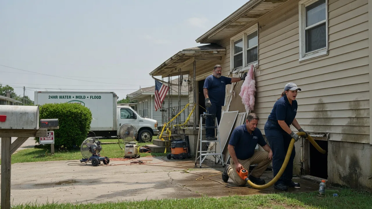 Water Damage Repair in Harrison City, PA near me